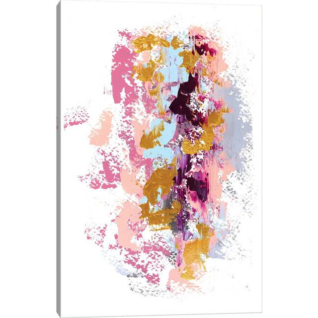 Bright Ideas by Monika Mickute - Wrapped Canvas Painting (101.6cm H x 66.04cm W x 1.91cm D)