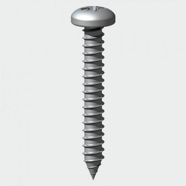 TIMco 4825CPASS Self Tapping Screw PAN Stainless Steel 4.8 x 25 Box of 200