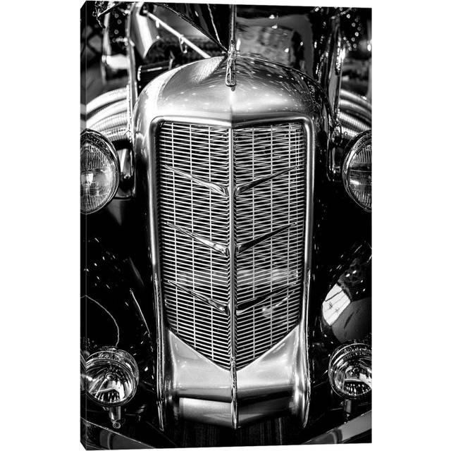 Old Glory Grill by Nik Rave - Wrapped Canvas Photograph (45.72cm H x 30.48cm W x 1.91cm D)
