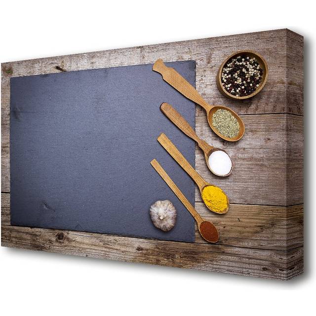 Ready For the Curry Kitchen - Wrapped Canvas Photograph Print (66 cm H x 101.6 cm W x 4.4cm D)