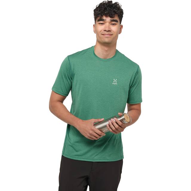Haglöfs Ridge Tee Men - T-shirt - Herr Dk Jelly Green S