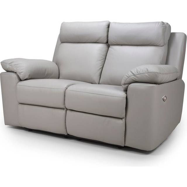 Czinege 2 Seater Reclining Sofa - Light Grey (98cm H X 154cm W X 92cm D)