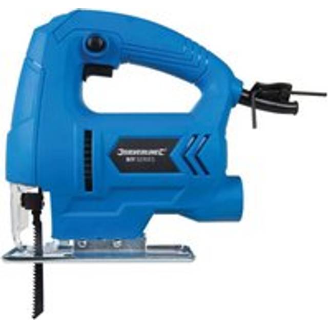 350W Adjustable Angle Jigsaw & Saw Blades 45 Hand Held Compact Cutting Tool