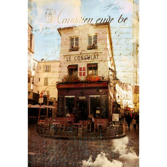 Paris Bistro III (46cm H x 30cm W)