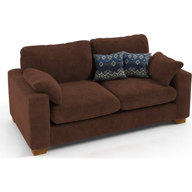 Missouri 2 Seater Sofa - Brown (88cm H X 182cm W X 98cm D)