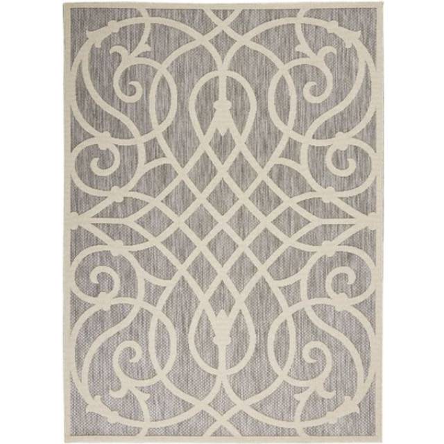 Cozumel Indoor Outdoor Rug Grey - 183cm x 122cm (*)