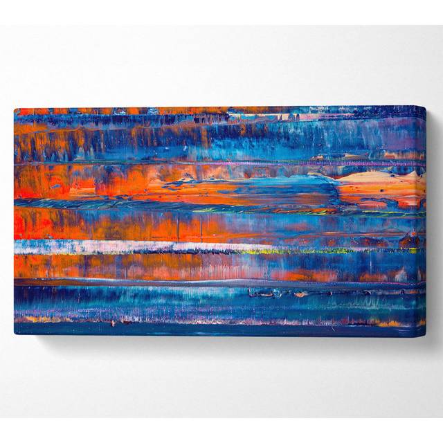 Fire And Water 2 - Wrapped Canvas Art Prints (40.6cm H x 81.3cm W x 1cm D)