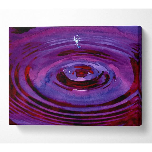 A Drop In The Ocean - Wrapped Canvas Art Prints - Multicolour (35.6cm H x 50.8cm W x 10cm D)