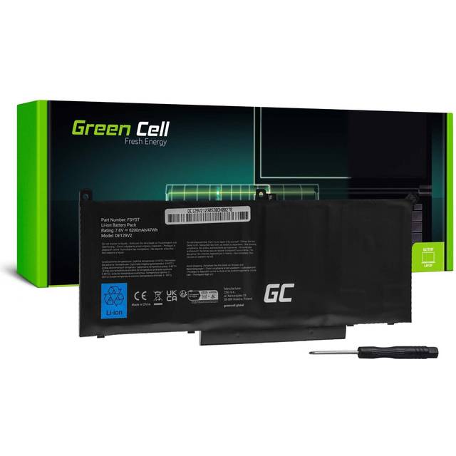 Green Cell Laptop batteri Dell Latitude 7.6V (7.4)V 6200 mAh