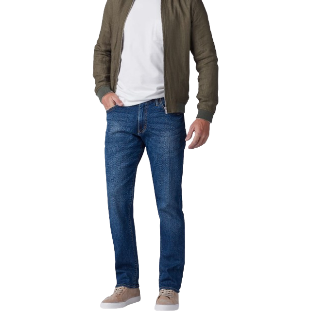 Lee Men's Extreme Motion Straight Taper Jean Maddox 33W x 34L