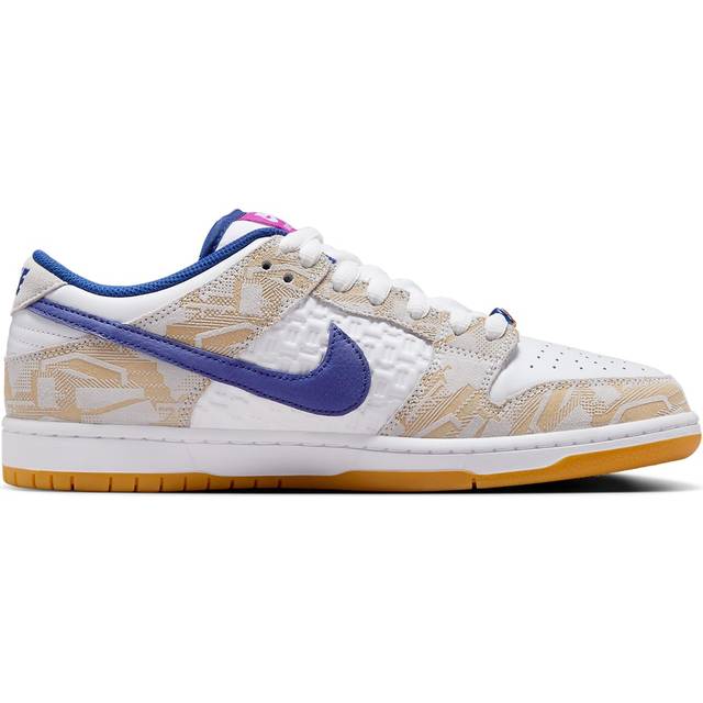 Nike Rayssa Leal x Dunk Low SB M Pure Platinum Deep Royal Blue Vivid Purple White Gum Yellow Price