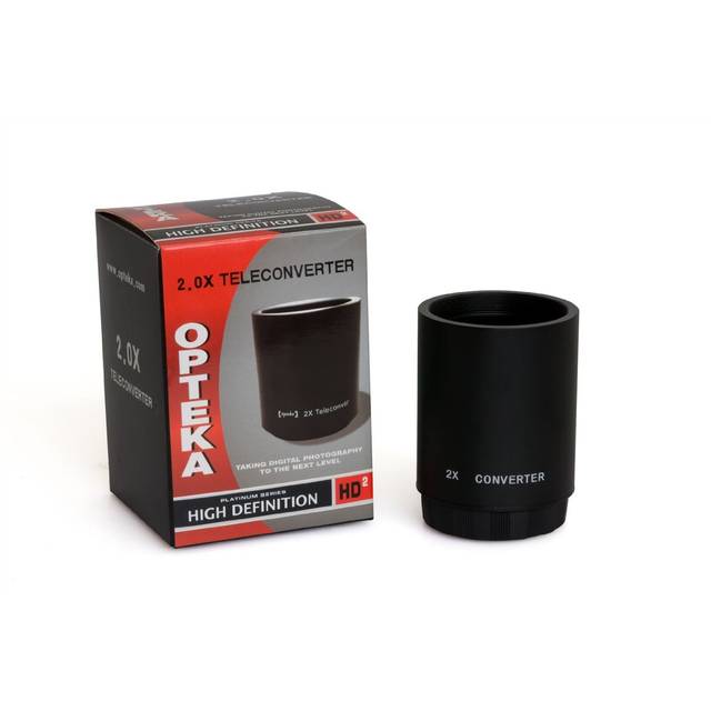 Opteka High Definition 2X Telephoto Converter for The Opteka 650-1300m