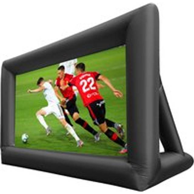 VEVOR 6mx4m Huge Inflatable Movie Screen 13.5x6.8ft Portable Projector Screen 3D Outdoor Projector Screen for Outdoor Theater without Blower(6x4m)