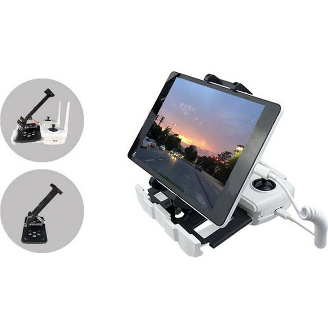 Mobile Phone Tablet Telescopic Folding Bracket Portable Holder Mount Clip for Hubsan ZINO H117S Remote Controller