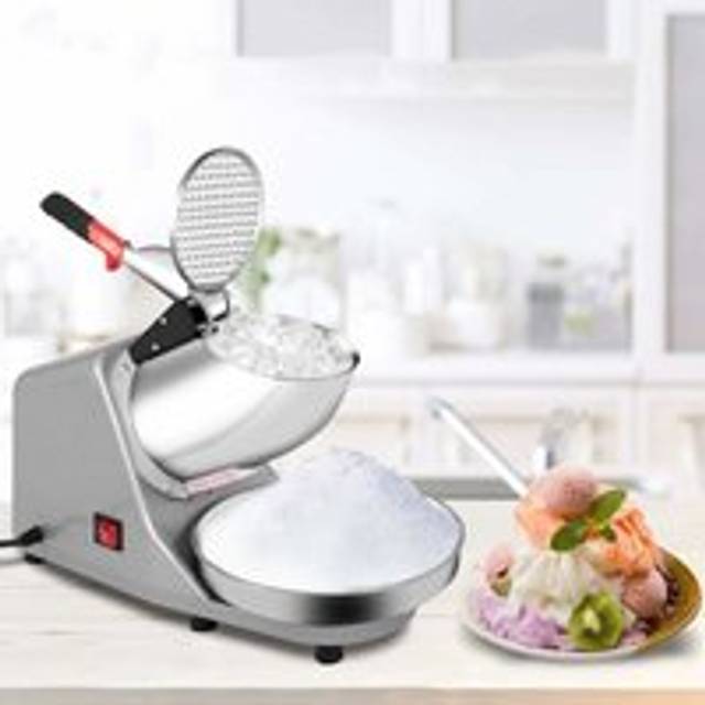 Ice Crusher for Snow Cones, Shaved Ice Maker Machine for Home