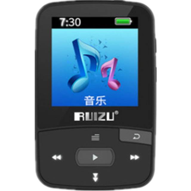 X50 Sport Bluetooth MP3 Player 8gb Clip Mini with Screen Support FM,Recording,E-Book,Clock,Pedometer