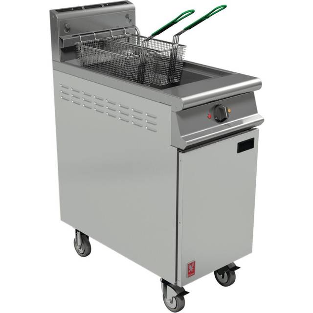 Falcon Dominator Twin Pan, Twin Basket Propane Gas Fryer G3845