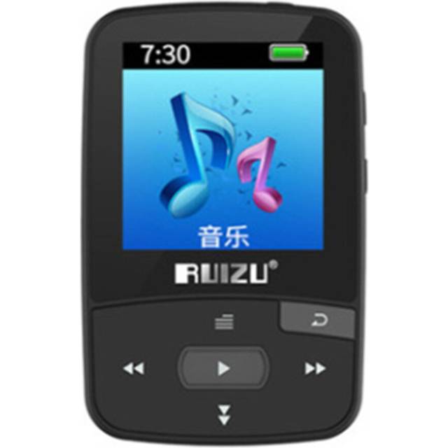 X50 Sport Bluetooth MP3 Player 8gb Clip Mini with Screen Support FM,Recording,E-Book,Clock,Pedometer