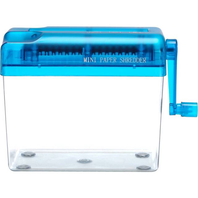 A6 Mini Manual Shredder Desktop Hand Crank