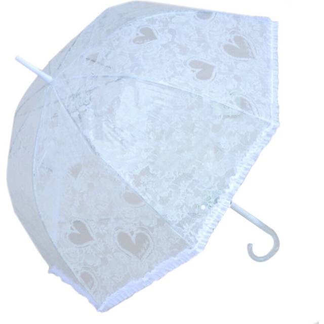 Love Heart Lace Macrame Sunscreen Rain Umbrella