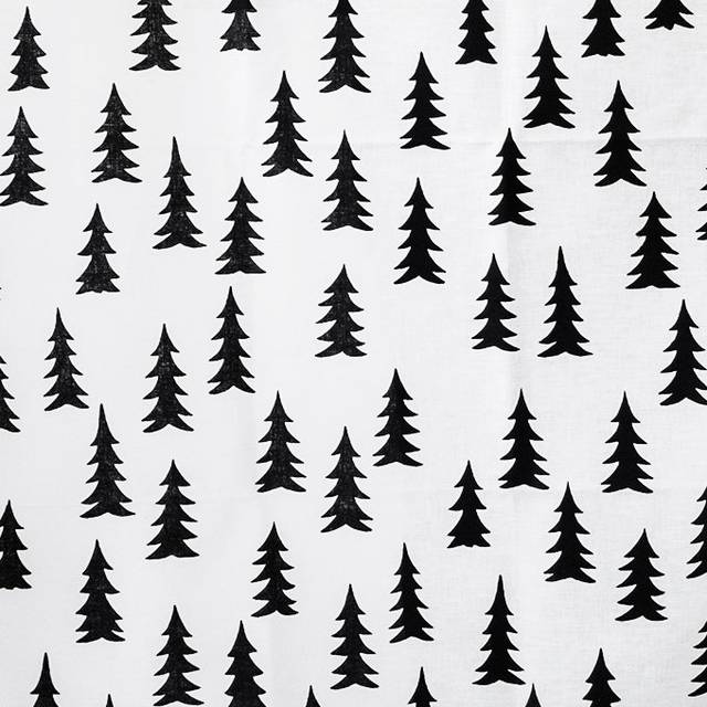 Fine Little Day Gran oilcloth black-white