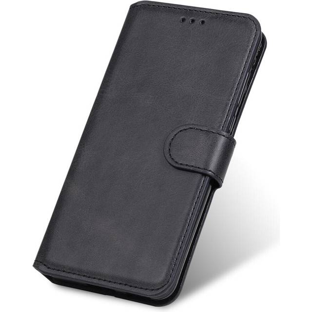 2PC For IPhone 12 Case Slim PU Leather Silicon Phone Cases magnetic flip book wallet Cover Case