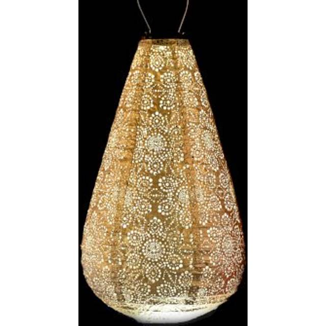 Lumiz Drop Solar Lantern - 28cm- Fiore - Gold
