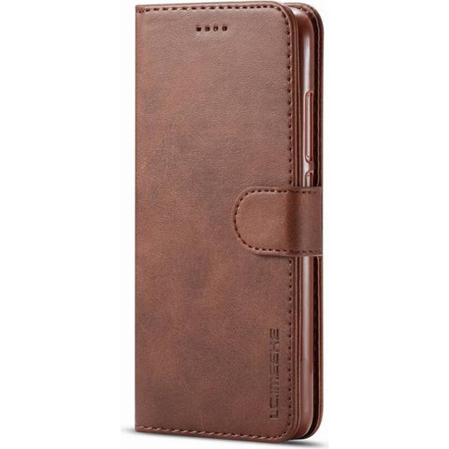 Cases For Xiaomi Redmi Note 7 Cover Case Magnetic Flip Retro Plain Wallet Stand PU Leather Phone Bag