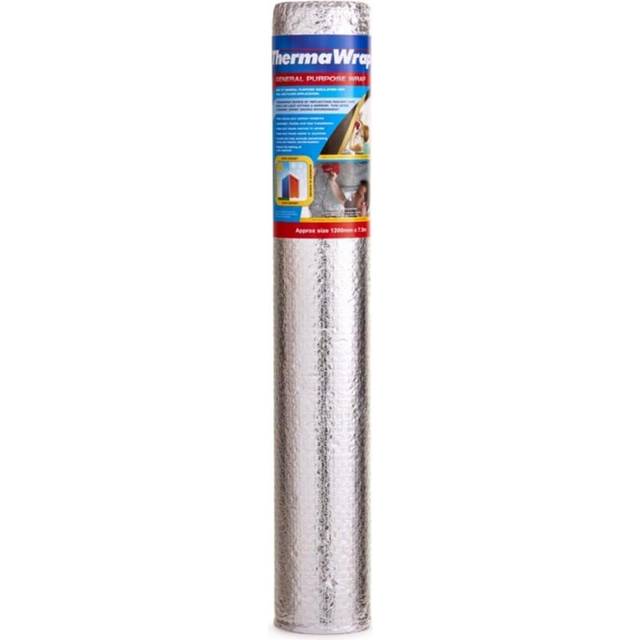 Thermawrap Bubble Foil Insulation 1200mm x 7.5m Heat Reflective Easy Fit Energy Saving, for Floors,