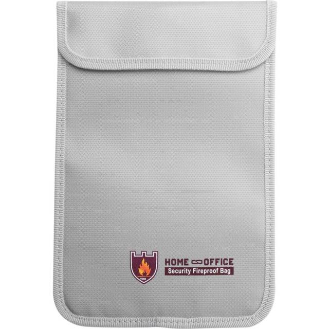 Document Case Cash Box Security Waterproof Fireproof Bag New