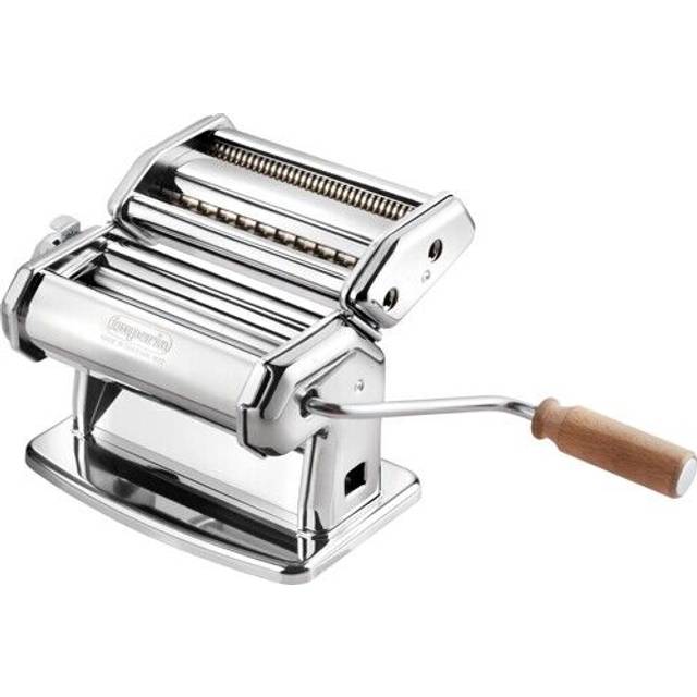 Imperia Pasta Maker - Chrome (17.5cm H X 21cm W X 18.5cm D)