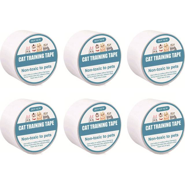 6pcs 5Mx6.35cm Furniture Guard Scratch Protector Anti-Scratch Tape Roll Scratch Prevention Clear Sticker