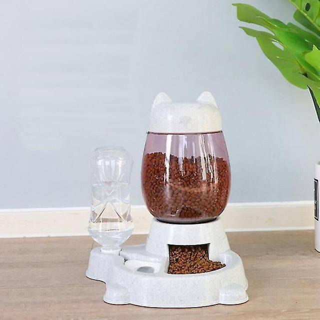Automatic Water And Food Dispenser For Dog And Cat Pet Feeders