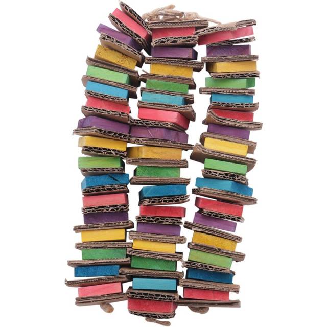Parrot Toys for Birds Cardboard Big Bird Toys African Grey Parrot