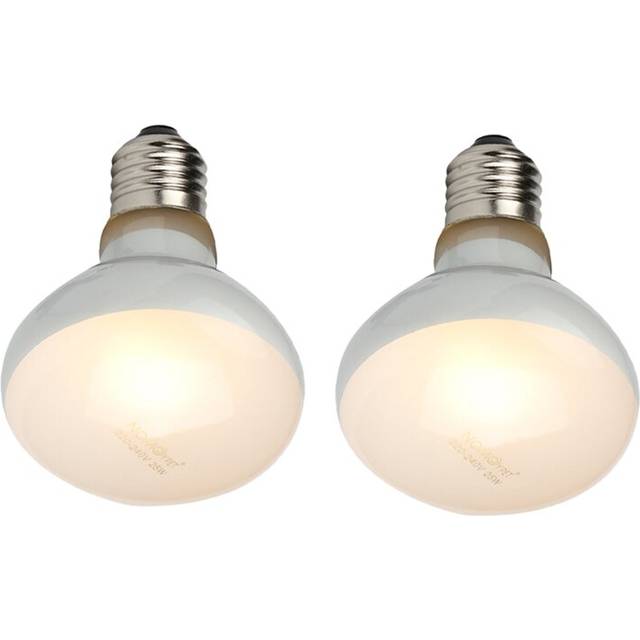2 Pack Reptile Uvb Uva Heat Lamp Bulb For Truly -Like Bright Heat For , Amphibian And Birds (100 W)