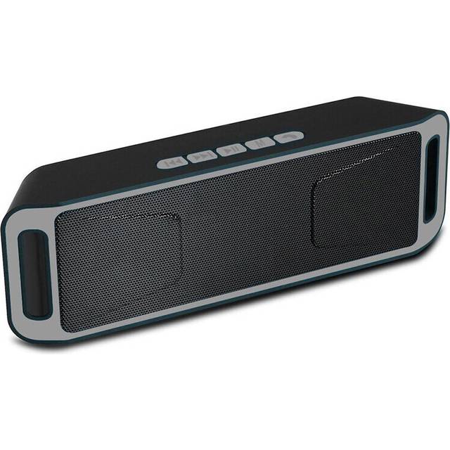 (a-Gray) Outdoor Wireless Speakers For Computer Laptop Music Player Portable Subwoofer Bluetooth Speakers With TF Card USB AUX Support