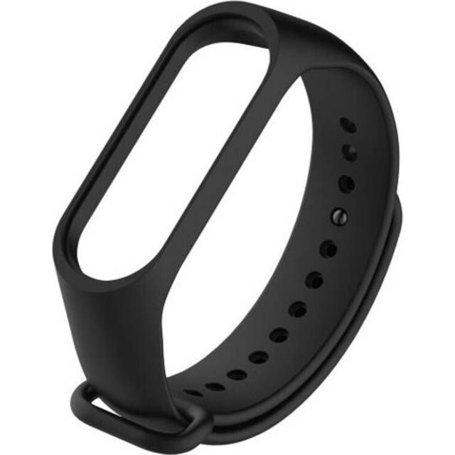 Smart Wrist Watch Strap For Xiaomi Mi Band 3 / 4 Black Watch Bands