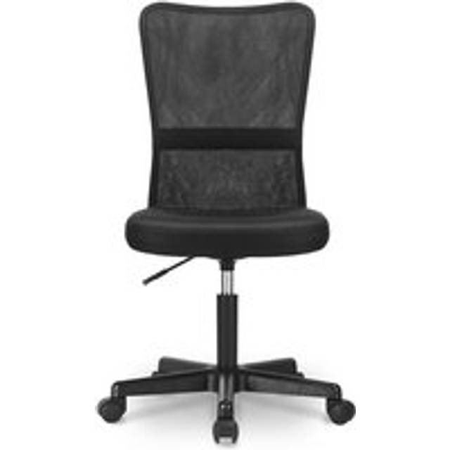 Abrihome - Mesh High Back Executive Adjustable Swivel Office Chair Lumbar Support Computer Desk Chair (Black)