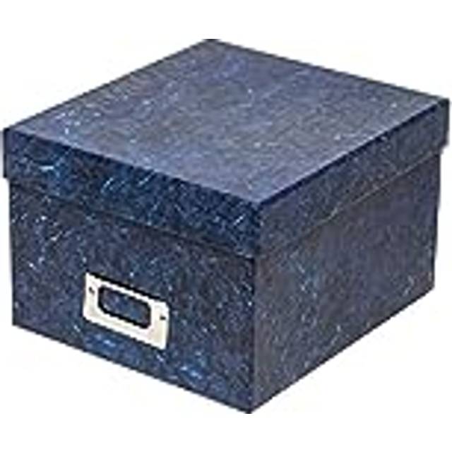 The Photo Album Company Photo Storage Box Holds 700 Photographs Blue 5x7 13x18cm ALBOX57BLUE