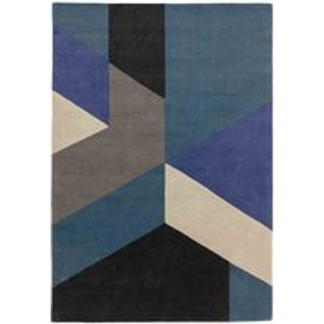 Asiatic Reef Rug 200X290Cm Rf13 Big Geo Blue, Blue
