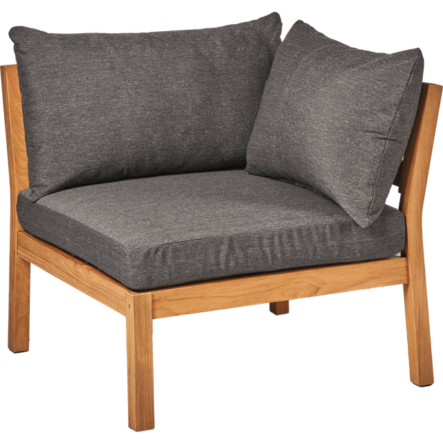 1898 Stockaryd soffmodul hörndel teak/light grey - Grå