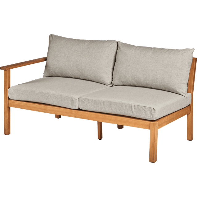 1898 Stockaryd soffmodul 2-sits vänster teak/light grey
