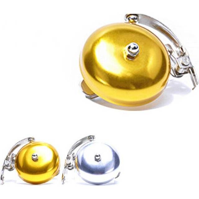 Universal Retro Bicycle Bell Gold Silver Classic Handlebar Bike Ring Loud Sound Bicycle Horn Alarm Outdoor Cycling Accessories