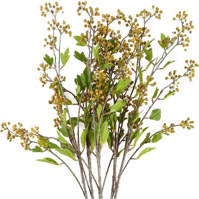 Berry Stem - Yellow (177.8cm H X 10cm W X 10cm D)