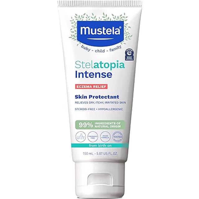 Mustela  Stelatopia Intense  Eczema Relief  Skin Protectant  Fragrance Free  5.07 fl oz (150 ml)