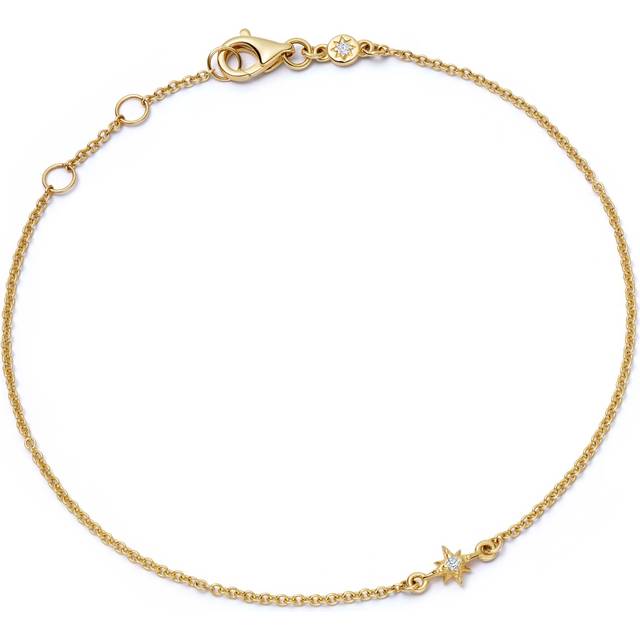Solid Gold North Star Lab Grown Diamond Bracelet