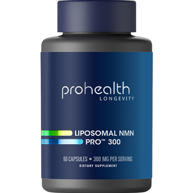 ProHealth Longevity Liposomal NMN Pro 300 Featuring Uthever 300 mg - 60 Capsules