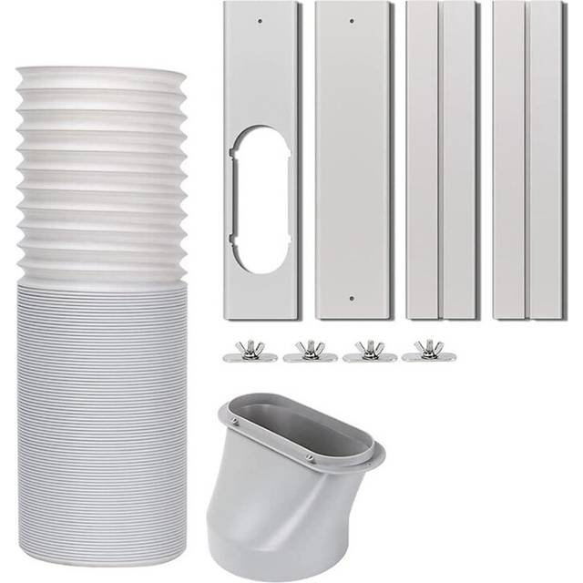 Portable Air Conditioner Windows Vent Kit Replacement Window Seal Exhaust Hose for Unit Universal for Sliding Windows