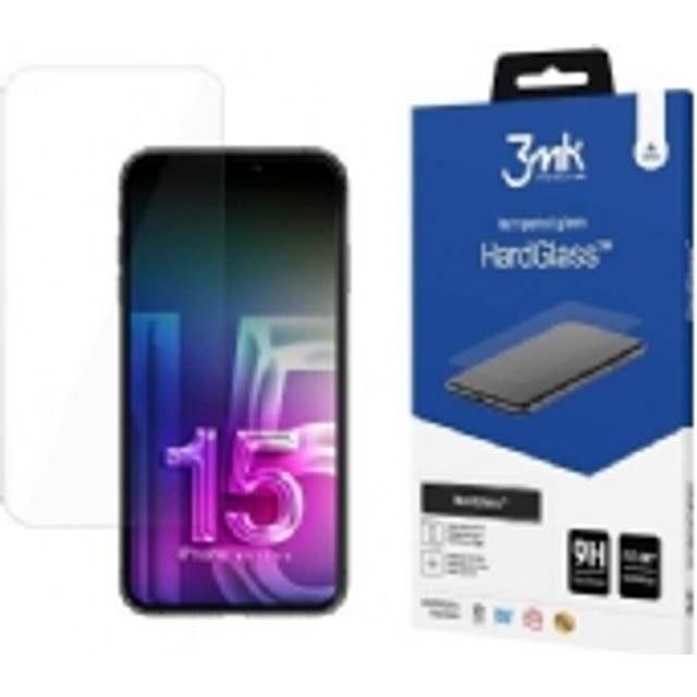 3mk HardGlass Skyddsglas iPhone 15 Plus - Härdat Glas Skärmskydd