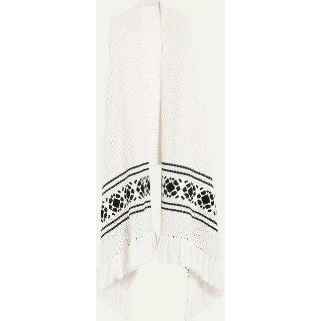 Crochet Wool and Cashmere PEPLO Scarf size S/M (S/M)